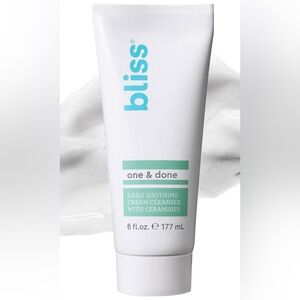 Bliss Hydrating Cream Cleanser - Hyaluronic Acid refreshed & Hydrated